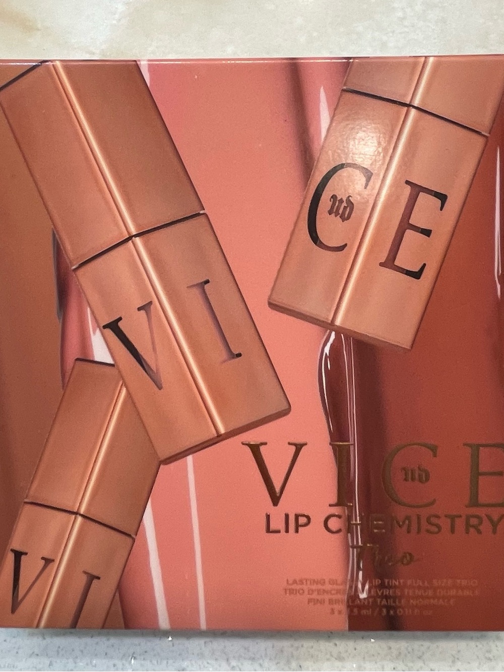 VAULTED ~ Urban Decay ~ ‘VICE’ ~ Lip Chemistry Trio w/ Box ~ NIB